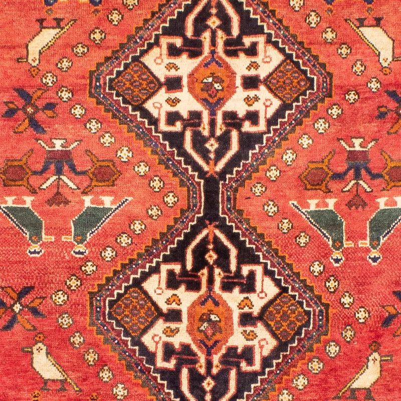 Shiraz Teppich 195x290cm - Perserteppich - hellrot