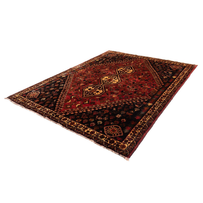 Shiraz Teppich 185x250cm - Perserteppich - dunkelrot
