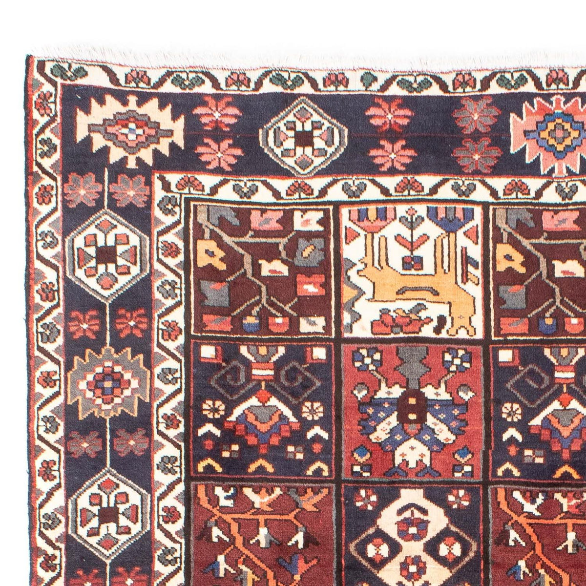 Perserteppich - Nomadic 210 x 305 cm - dunkelblau