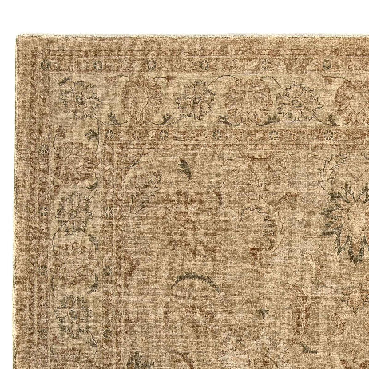 Farahan Teppich 242x302cm - Perserteppich - hellbraun