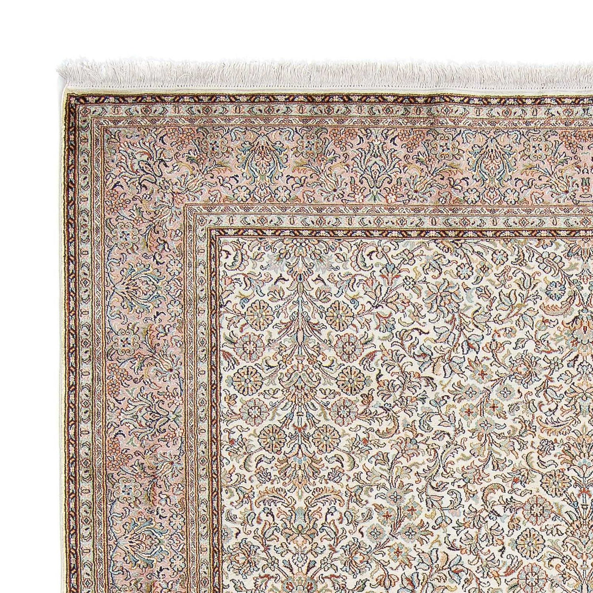 Kaschmar Teppich 199x242cm - Perserteppich - beige