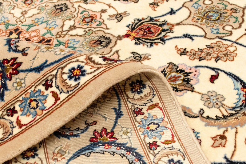 Isfahan Teppich 111x163cm - Perserteppich - beige