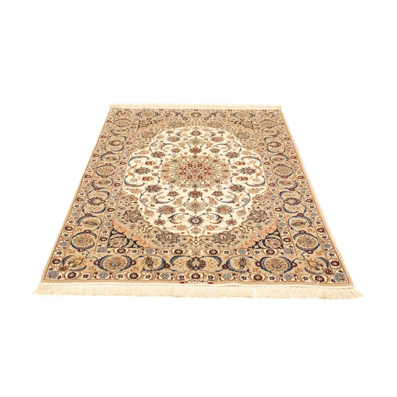 Isfahan Teppich 111x163cm - Perserteppich - beige