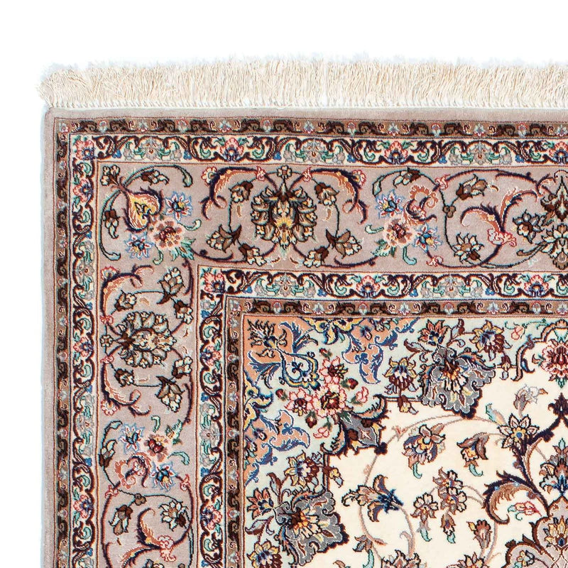 Isfahan Teppich 130x201cm - Perserteppich - beige