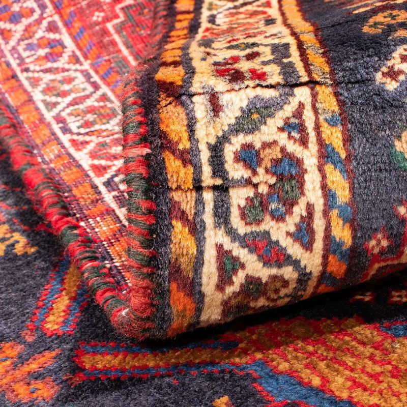 Shiraz Teppich 114x156cm - Perserteppich - dunkelrot