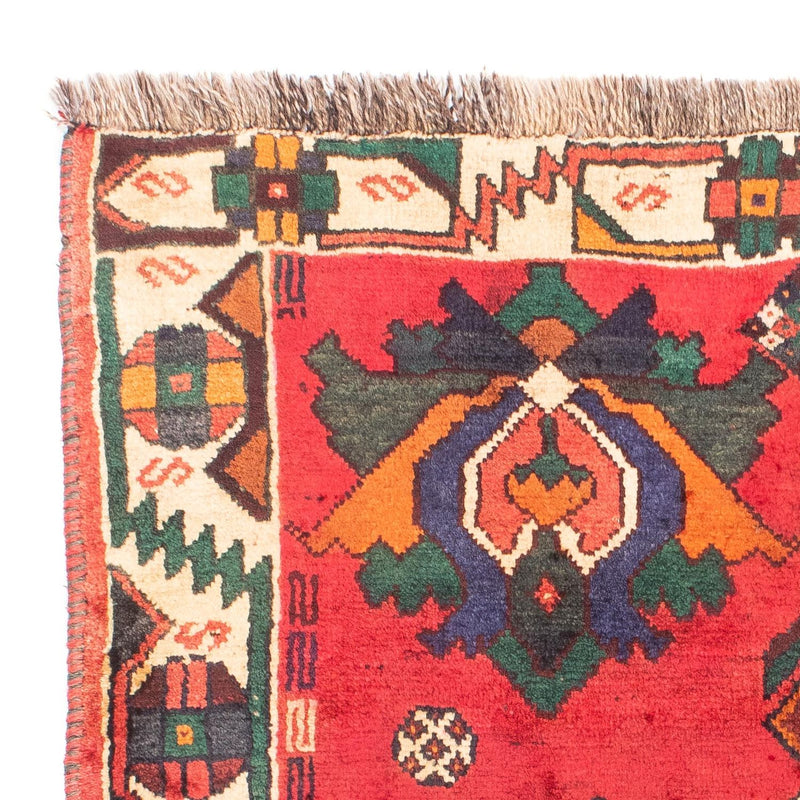 Shiraz Teppich 117x159cm - Perserteppich - dunkelrot