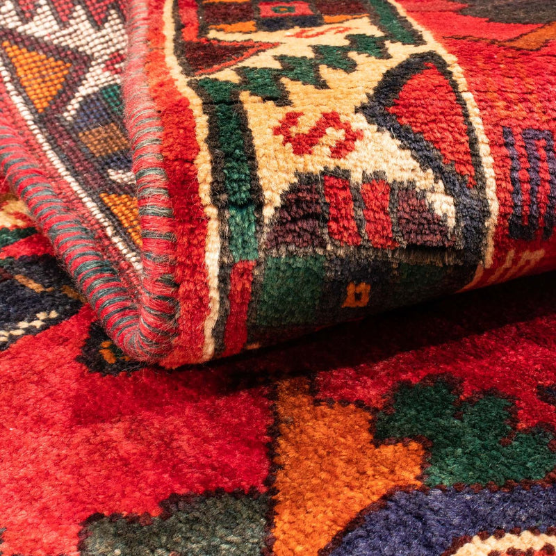 Shiraz Teppich 117x159cm - Perserteppich - dunkelrot
