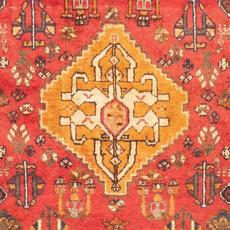 Shiraz Teppich 106x159cm - Perserteppich - dunkelrot