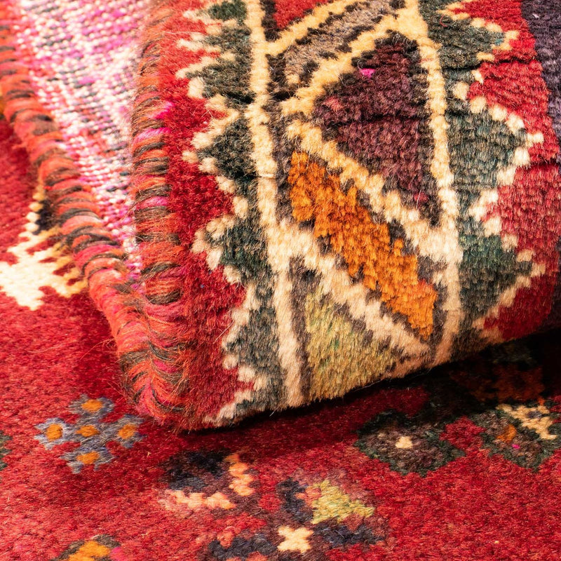Shiraz Teppich 120x167cm - Perserteppich - dunkelrot