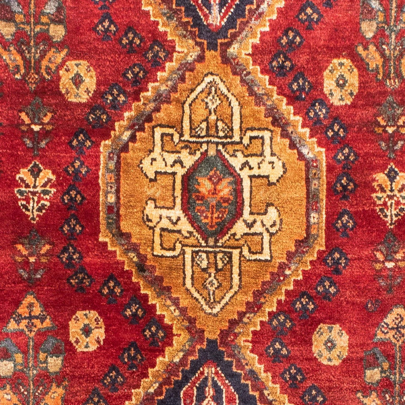 Shiraz Teppich 110x187cm - Perserteppich - dunkelrot
