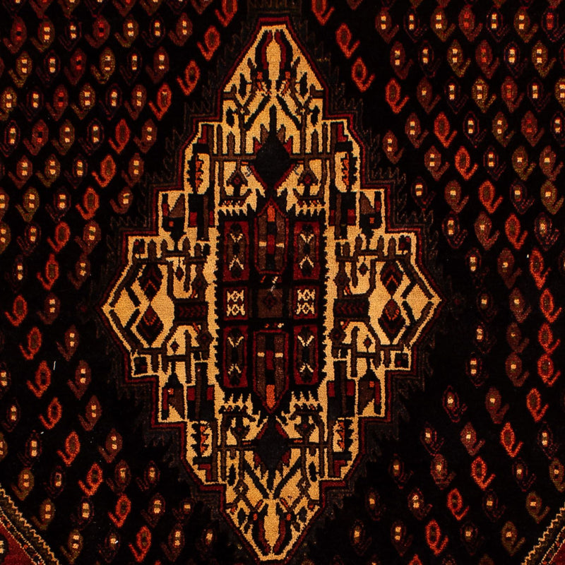Shiraz Teppich 210x307cm - Perserteppich - dunkelblau