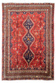 Shiraz Teppich 208x290cm - Perserteppich - rot