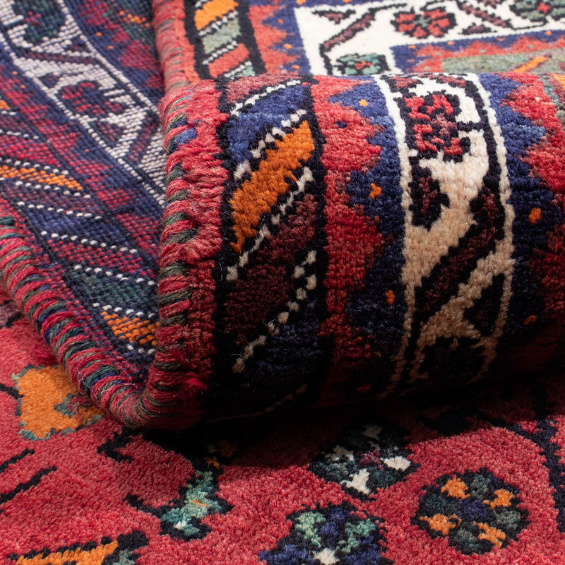 Shiraz Teppich 208x290cm - Perserteppich - rot