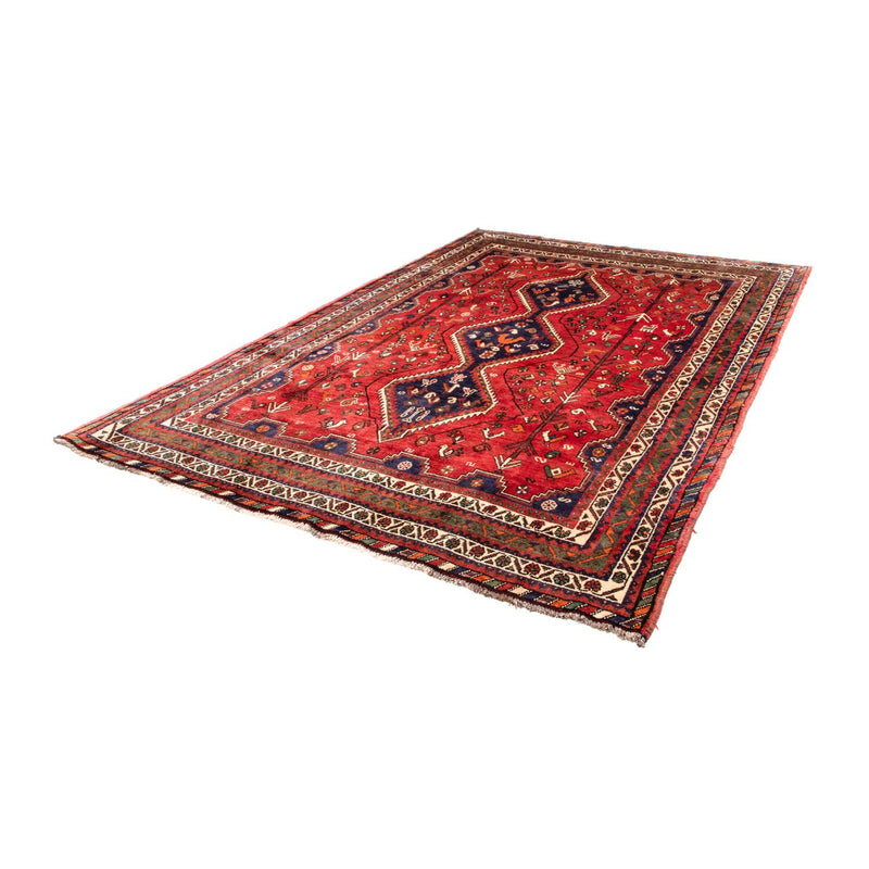 Shiraz Teppich 208x290cm - Perserteppich - rot