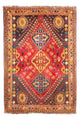 Shiraz Teppich 120x175cm - Perserteppich - dunkelrot