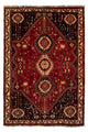 Shiraz Teppich 210x295cm - Perserteppich - dunkelrot