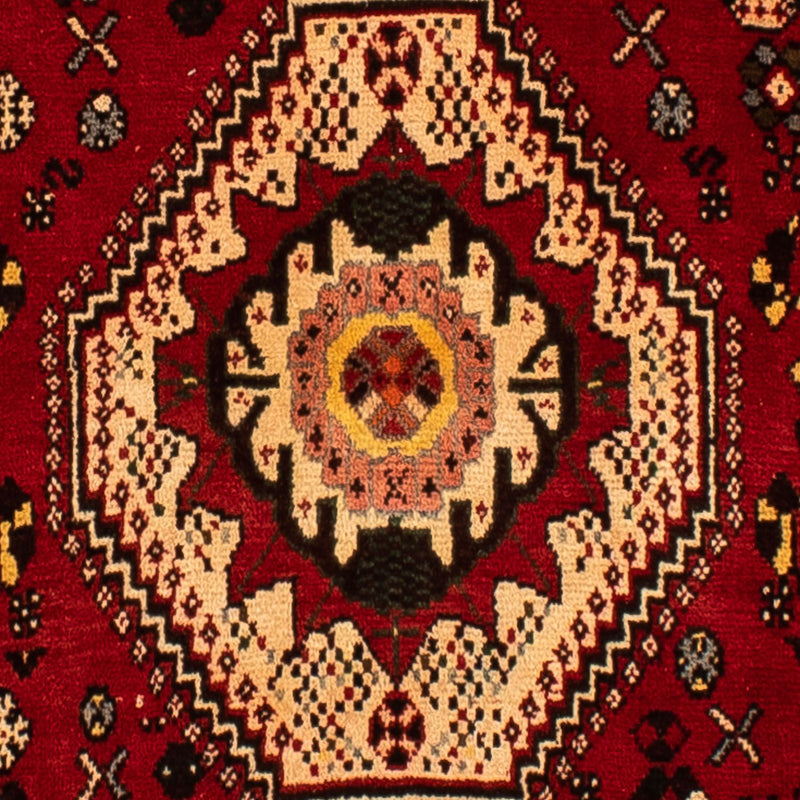 Shiraz Teppich 210x295cm - Perserteppich - dunkelrot