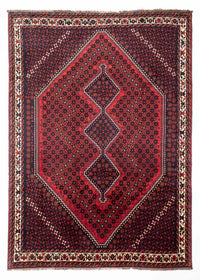 Shiraz Teppich 200x295cm - Perserteppich - dunkelrot – product image