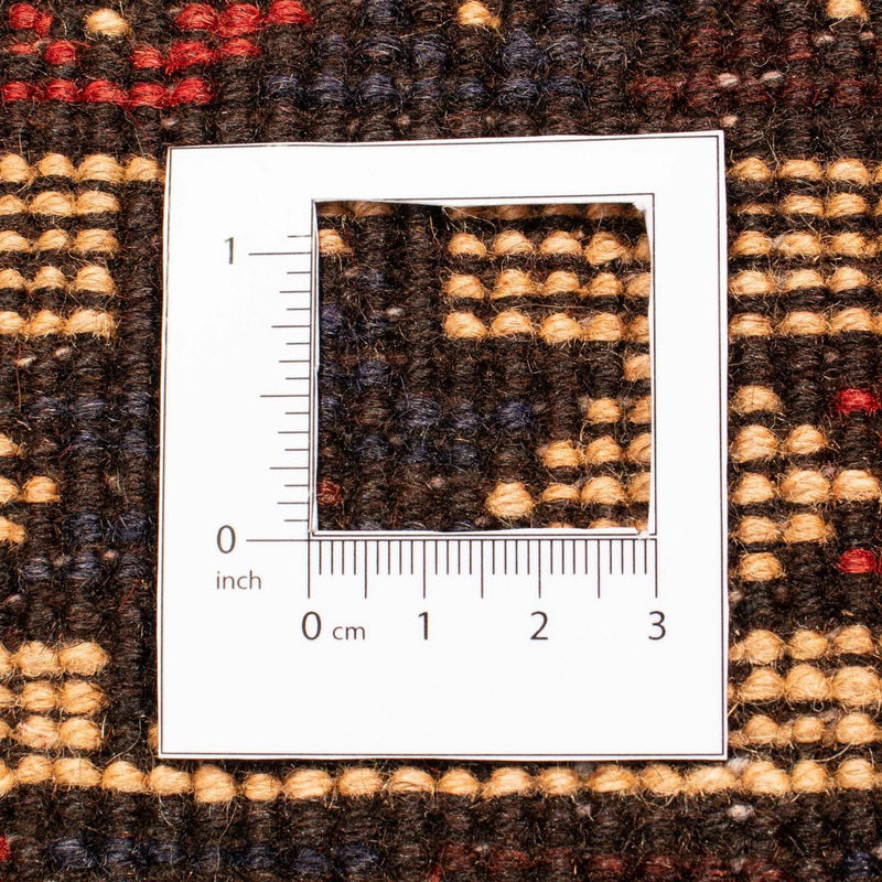 Shiraz Teppich 200x295cm - Perserteppich - dunkelrot