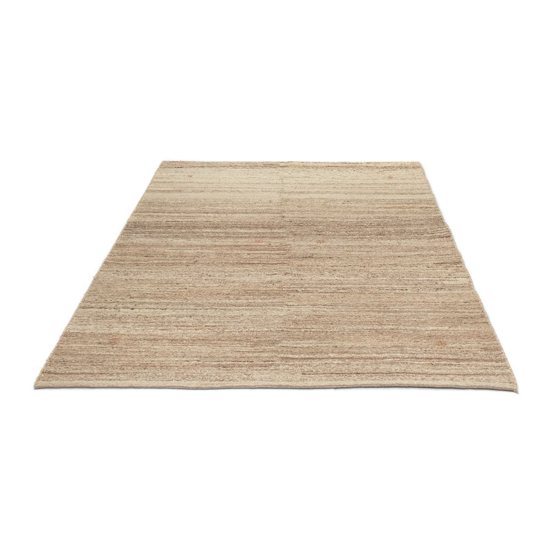 Gabbeh Persisch Teppich 144x197cm - Perserteppich Wollteppich - beige