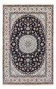 Nain - 9La Teppich 203x306cm - Perserteppich - schwarz