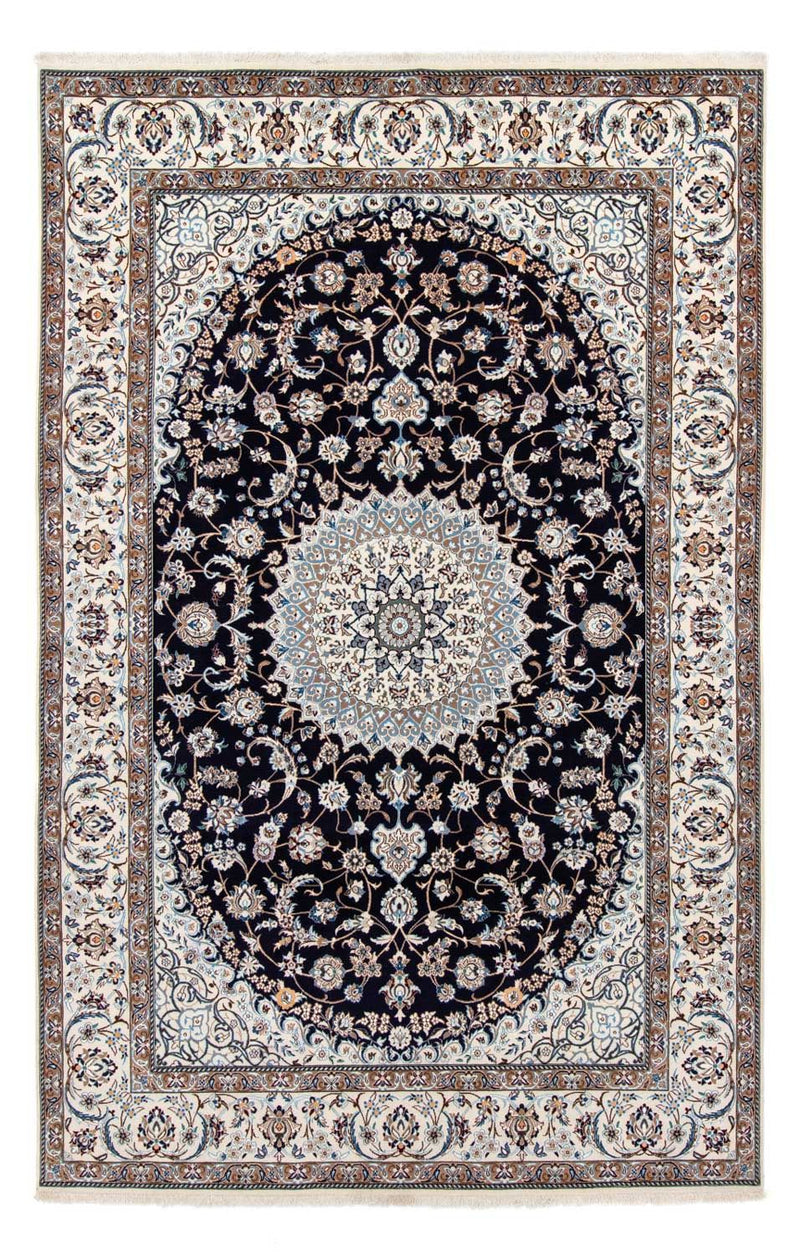 Nain - 9La Teppich 203x306cm - Perserteppich - schwarz