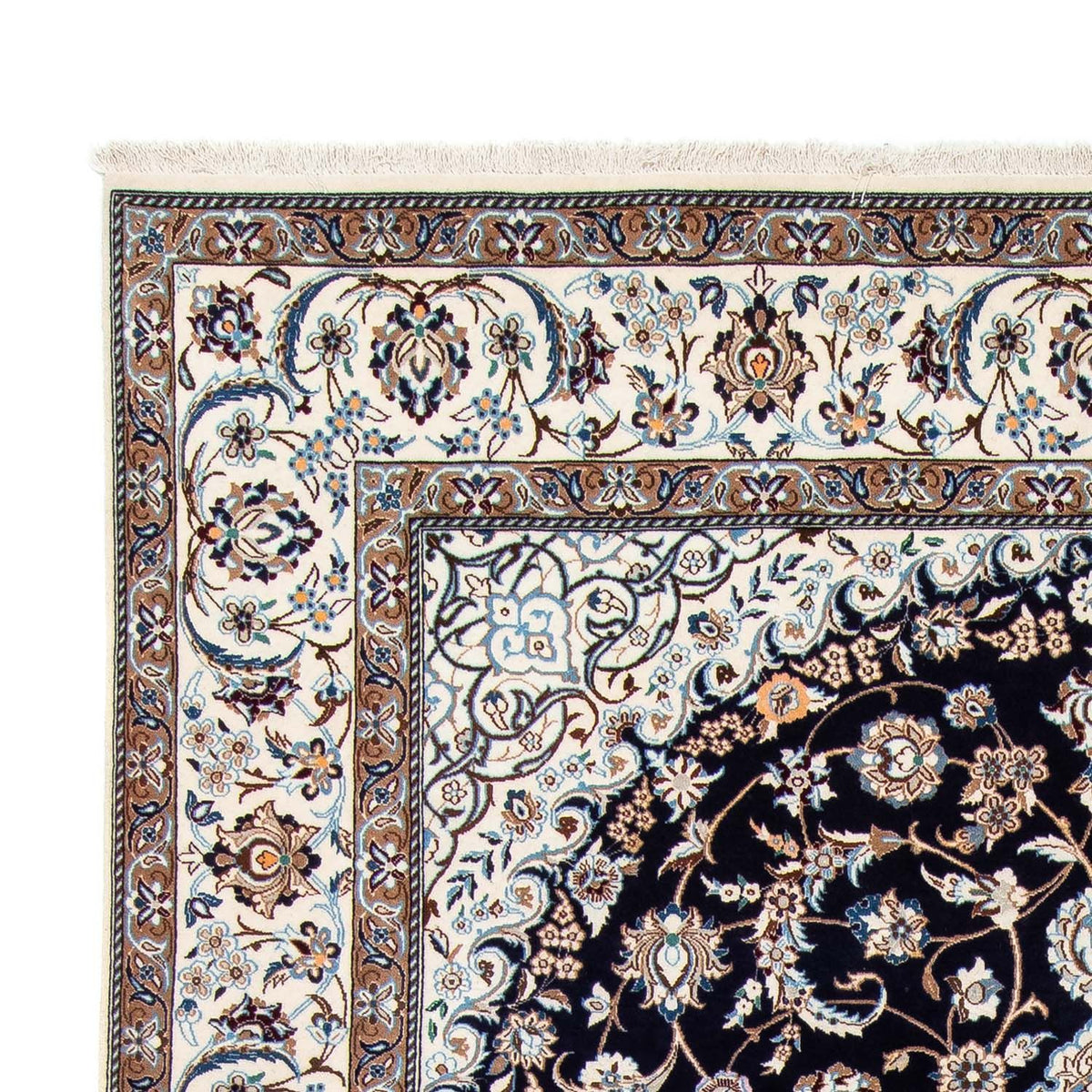 Nain - 9La Teppich 203x306cm - Perserteppich - schwarz