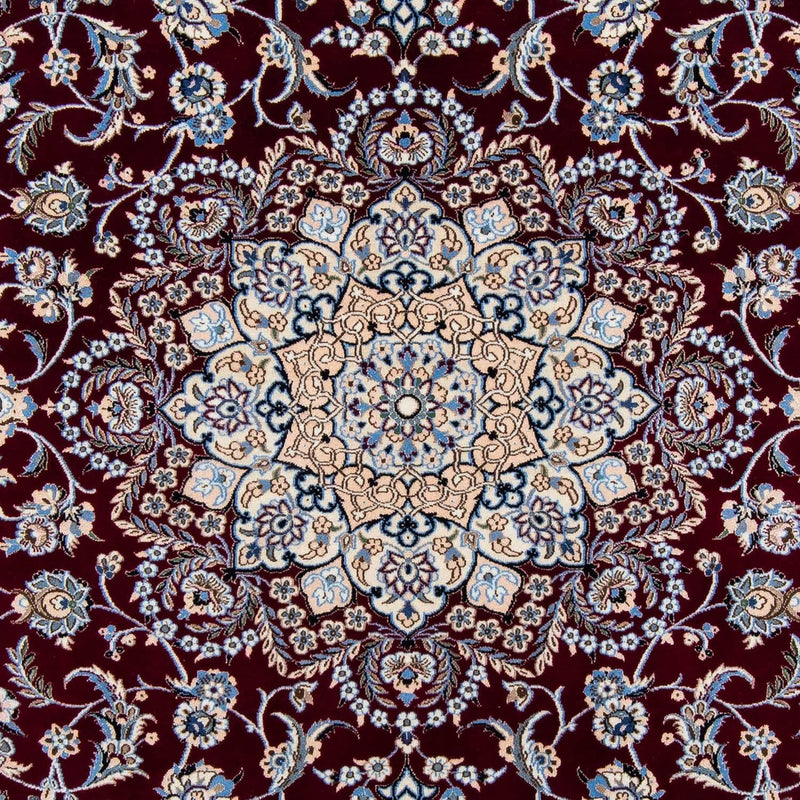 Nain - 9La Teppich 201x305cm - Perserteppich - dunkelrot