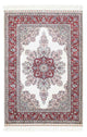 Hereke Teppich 91x137cm - Orientteppich - dunkelrot