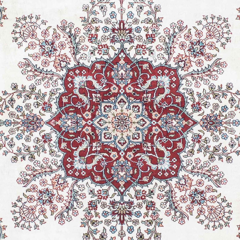 Hereke Teppich 91x137cm - Orientteppich - dunkelrot