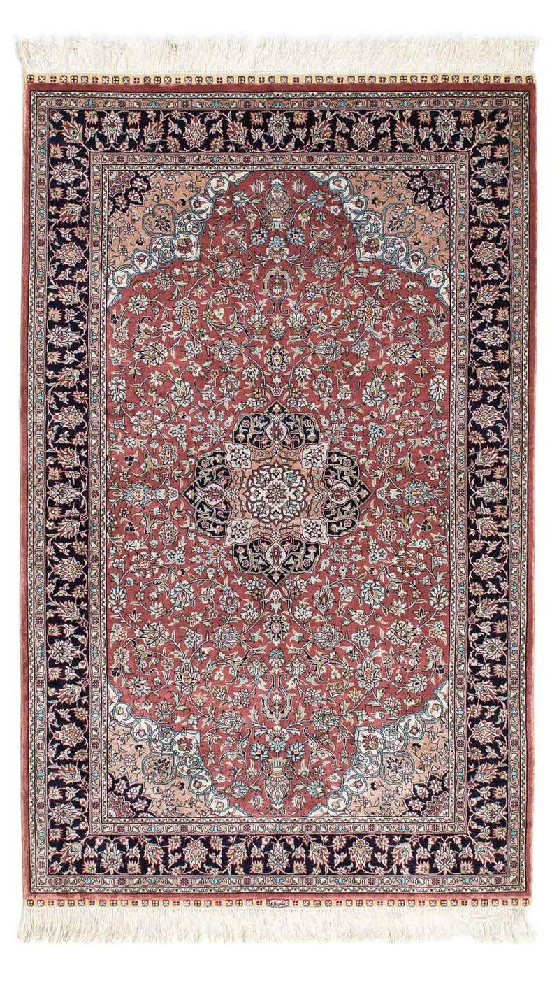 Hereke Teppich 91x152cm - Orientteppich - dunkelrot