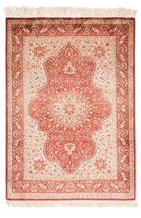 Hereke Teppich 69x122cm - Orientteppich - dunkelrot – product image