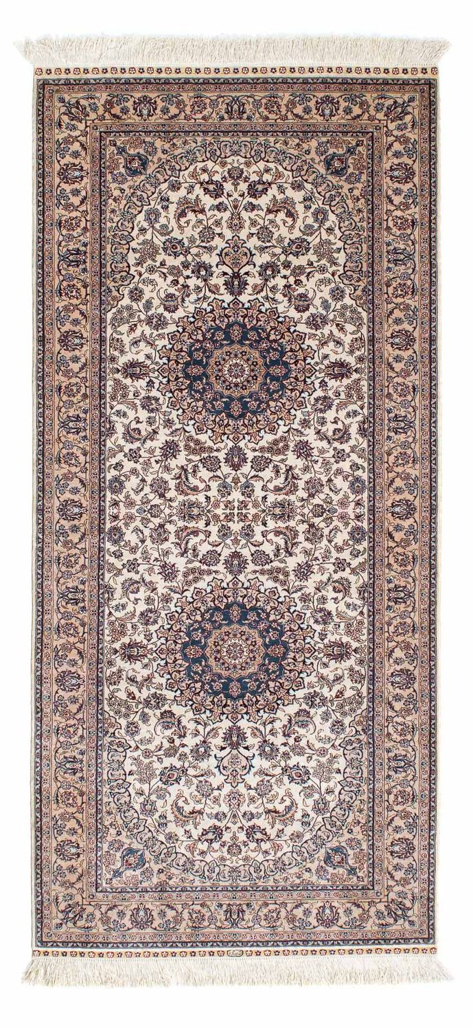 Hereke Teppich 78x185cm - Orientteppich - beige