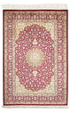 Hereke Teppich 76x122cm - Orientteppich - dunkelrot