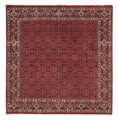 Bidjar Teppich 205x205cm - Perserteppich - dunkelrot