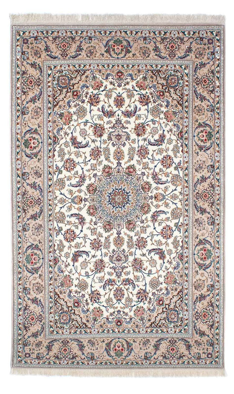 Isfahan Teppich 145x230cm - Perserteppich - beige