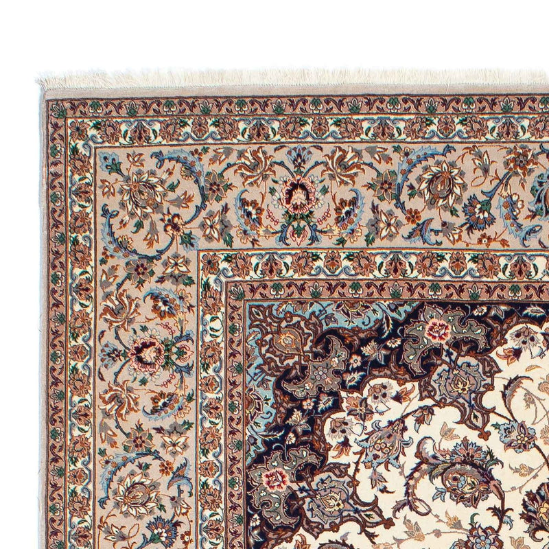 Isfahan Teppich 155x242cm - Perserteppich - beige