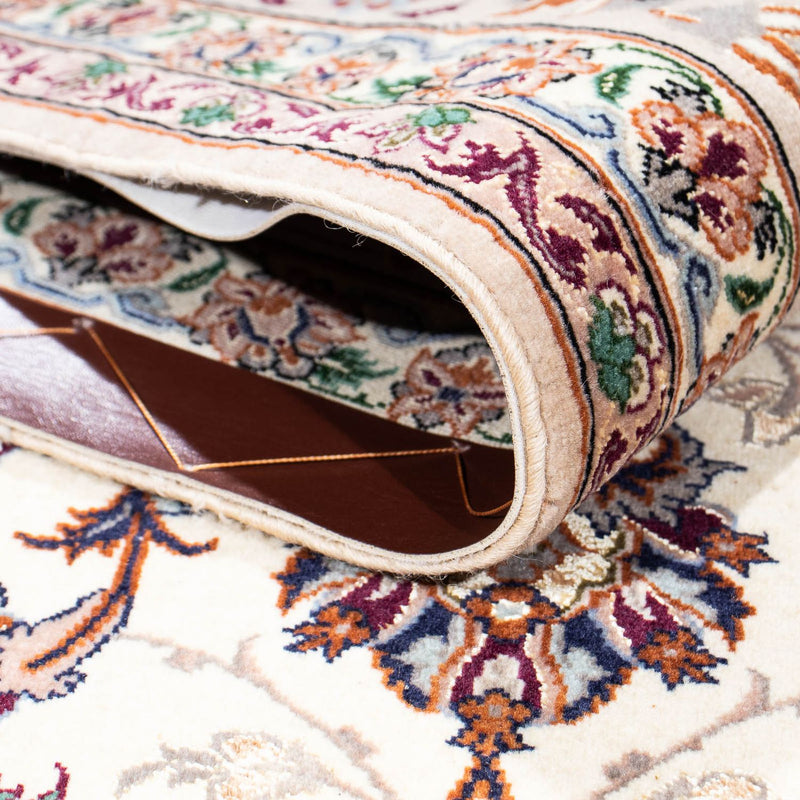 Isfahan Teppich 155x242cm - Perserteppich - beige