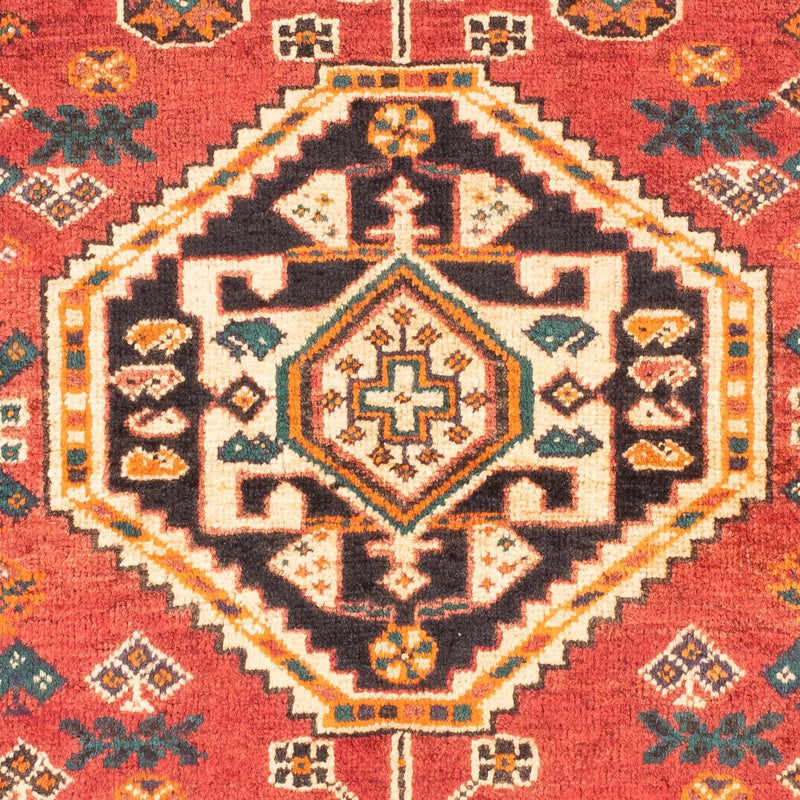 Shiraz Teppich 103x143cm - Perserteppich - rot