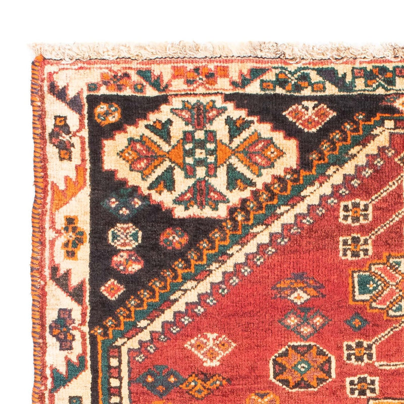Shiraz Teppich 103x143cm - Perserteppich - rot