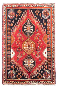Shiraz Teppich 111x165cm - Perserteppich - rot – product image