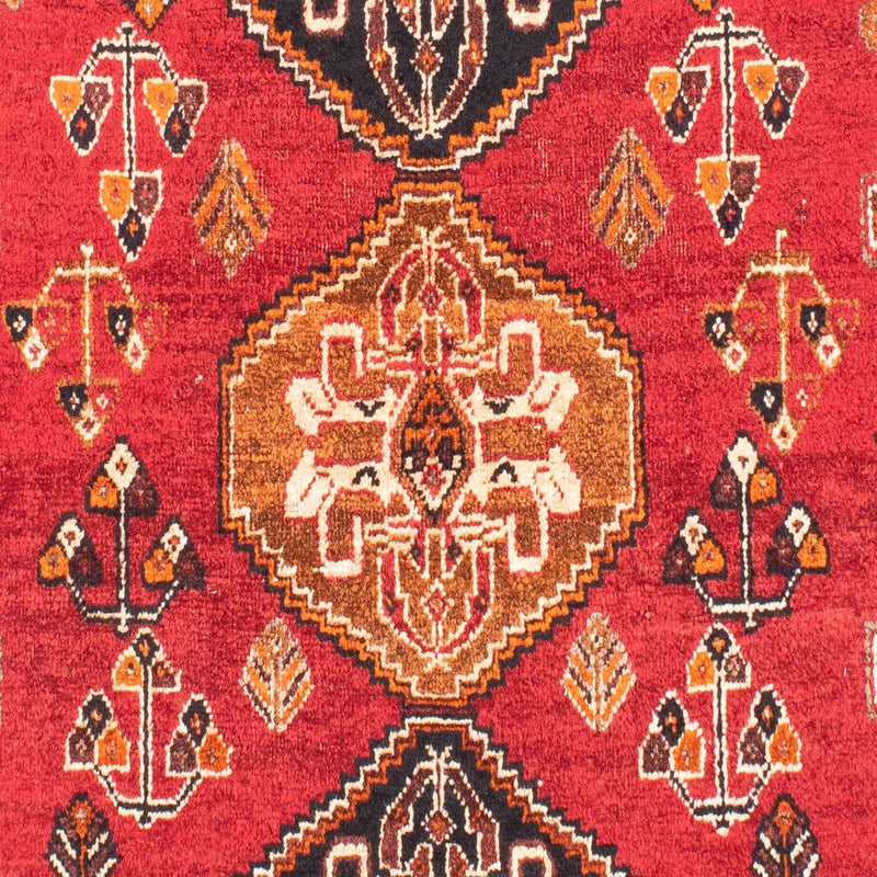 Shiraz Teppich 111x165cm - Perserteppich - rot