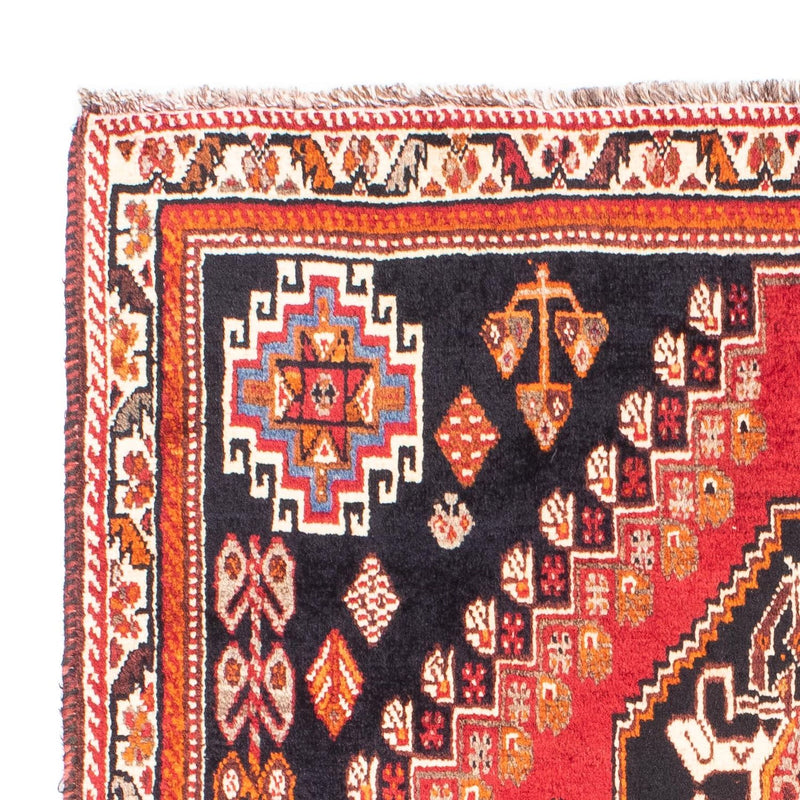 Shiraz Teppich 111x165cm - Perserteppich - rot
