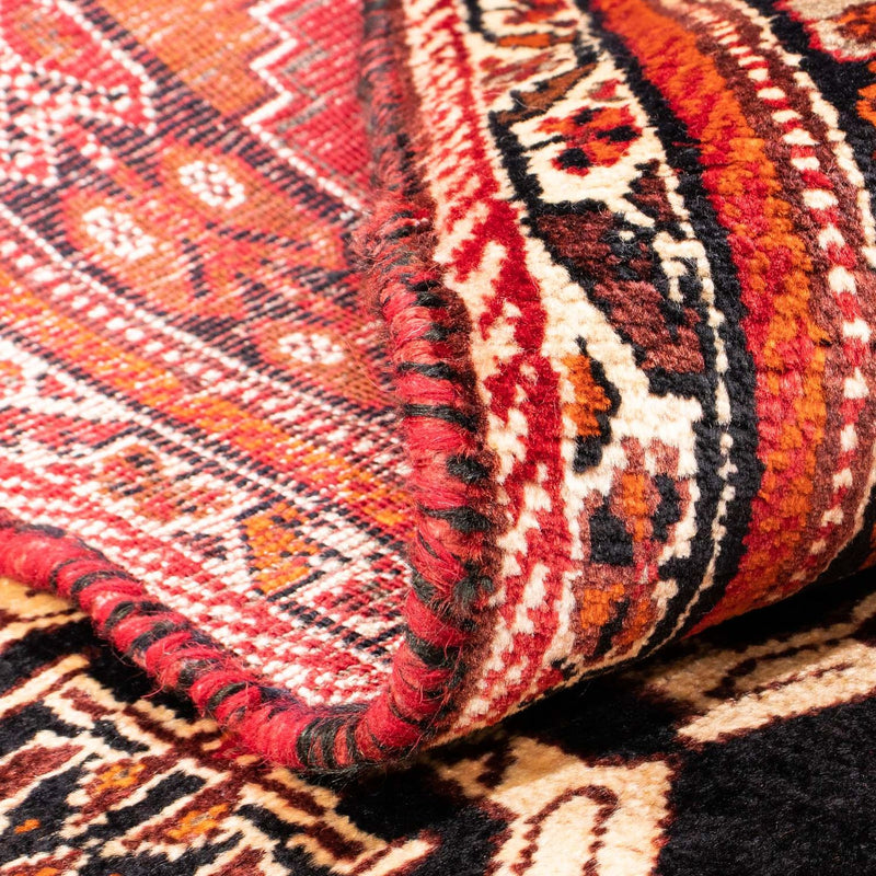 Shiraz Teppich 111x165cm - Perserteppich - rot