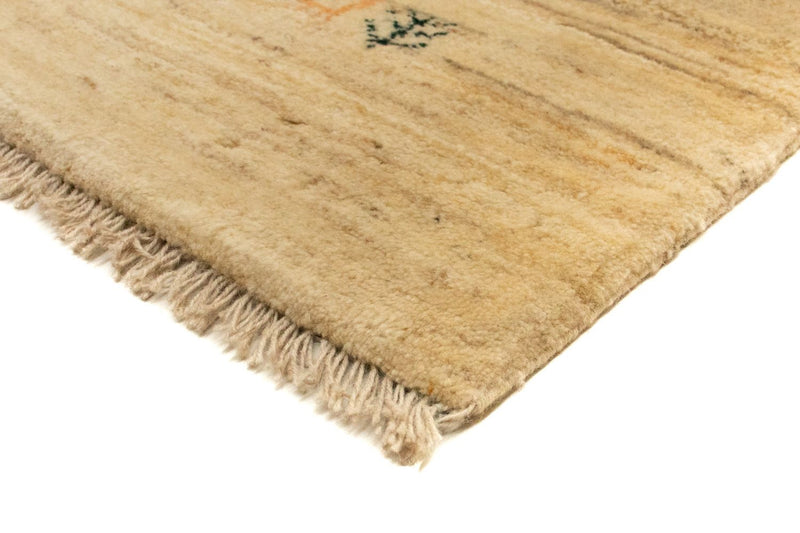 Gabbeh Teppich - Perser 80 x 128 cm - hellbraun