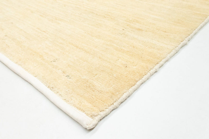 Gabbeh Teppich Indus 143x195cm - Wollteppich - beige
