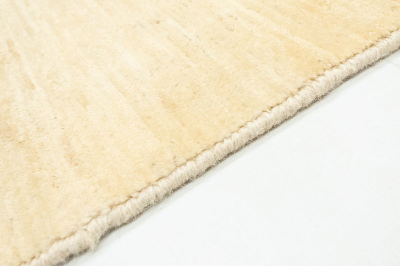 Gabbeh Teppich Indus 143x195cm - Wollteppich - beige
