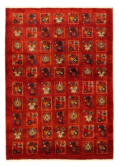Kaschkuli Teppich 145x214cm - Perserteppich - dunkelrot