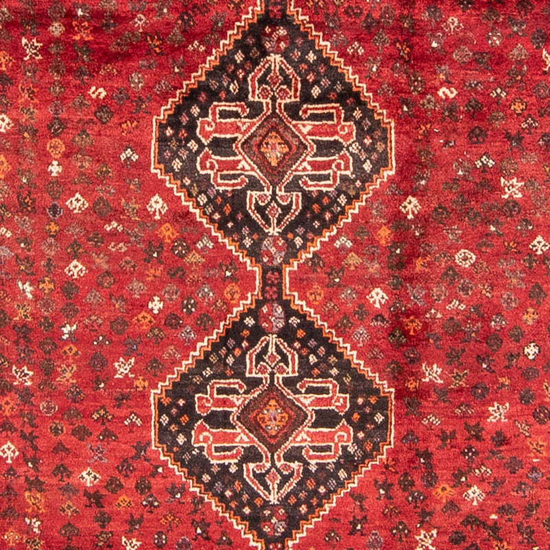 Shiraz Teppich 227x310cm - Perserteppich - dunkelrot