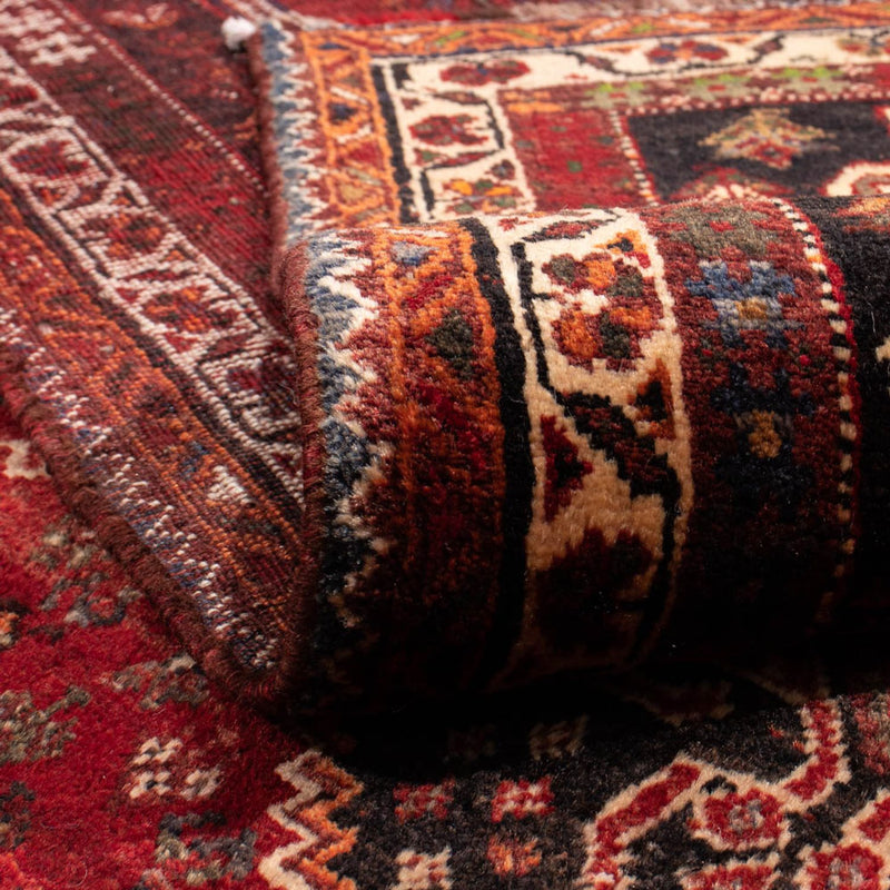 Shiraz Teppich 227x310cm - Perserteppich - dunkelrot